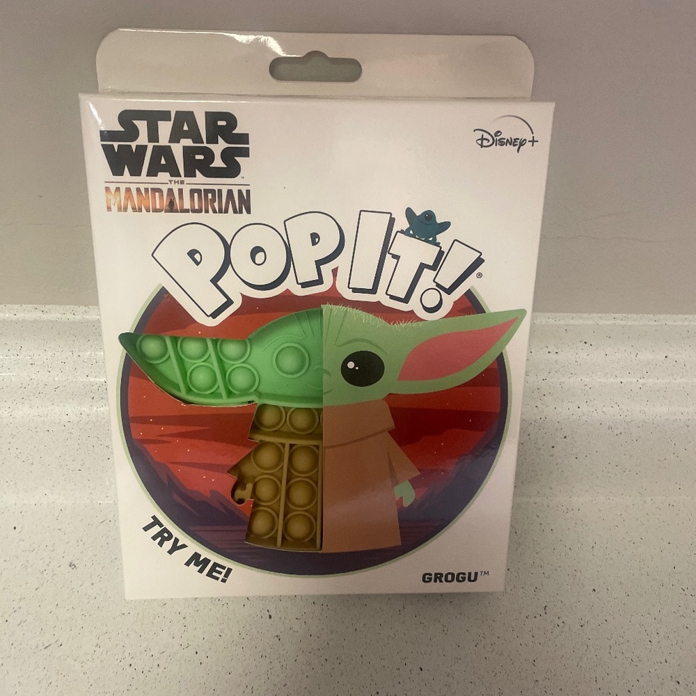 NIB Pop It! Star Wars The Mandalorian Grogu AKA Baby Yoda